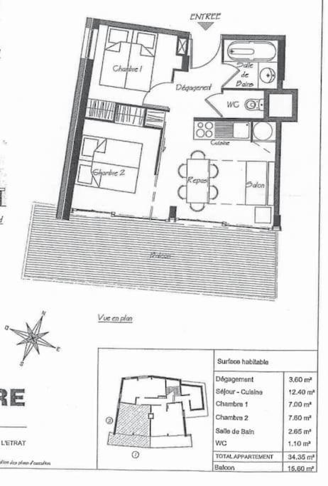 Appartement 35M2 Chamrousse Exteriér fotografie
